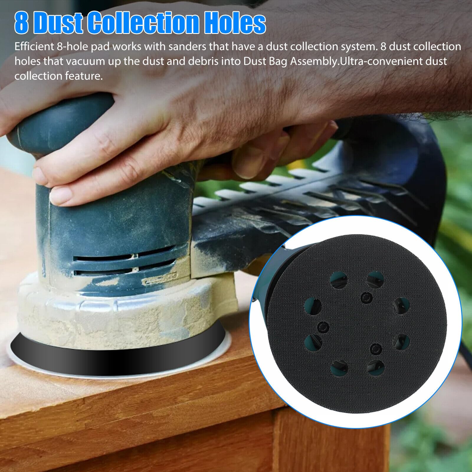 Amazon | マキタ用BO5030/K BO5031/K サンダー用5インチ8穴フック Amazon | マキタ用BO5030/K BO5031/K サンダー用5インチ8穴フック